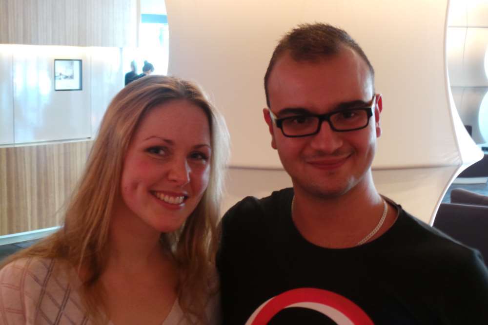 Eve Rades und Christian Demme Eve Rades und Christian Demme