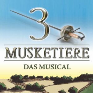 3 Musketiere Musical Keyvisual quadratisch