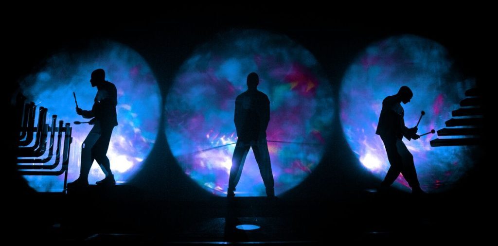 Blue Man Group Silhouetten