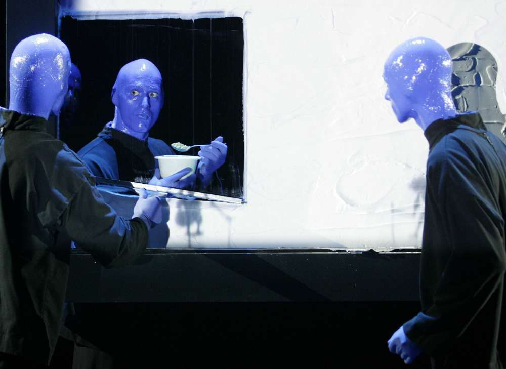 Blue Man Group Szenenmotiv