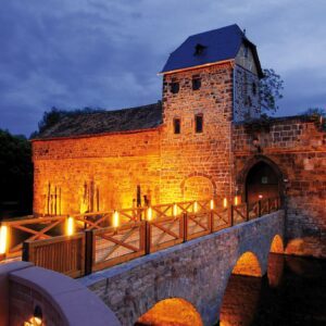 burgfestspiele-bad-vilbel-burg Burgfestspiele Bad Vilbel Burg beleuchtet