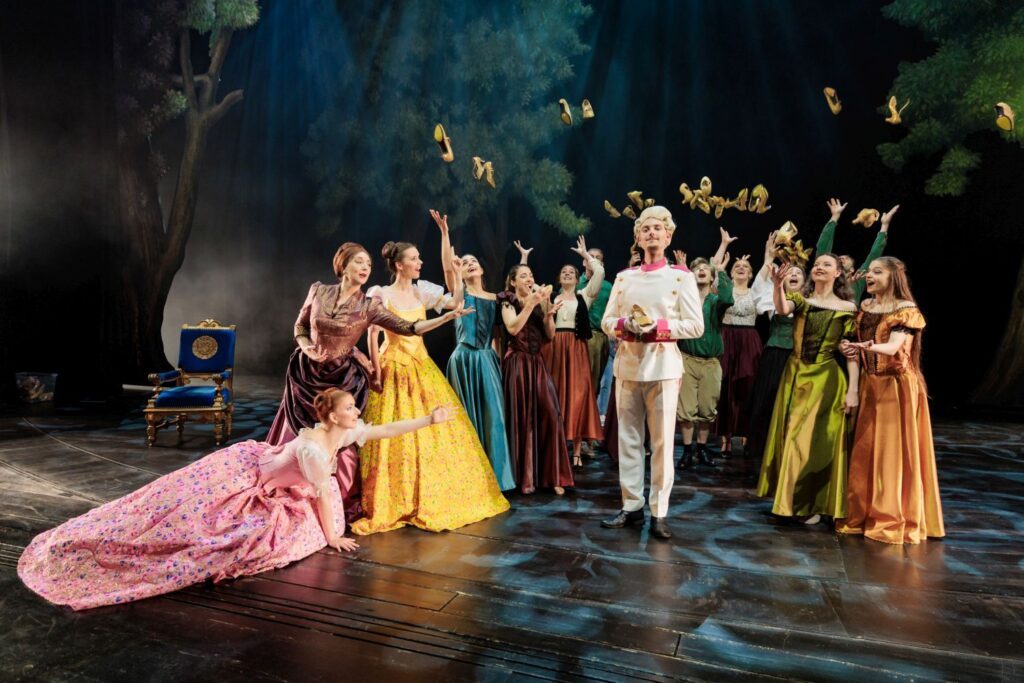 Cinderella Ensemble mit Schuh