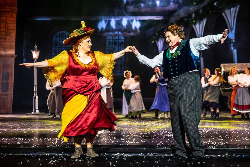 Szene aus dem Musical Der Geist der Weihnacht im Festspielhaus Neuschwanstein