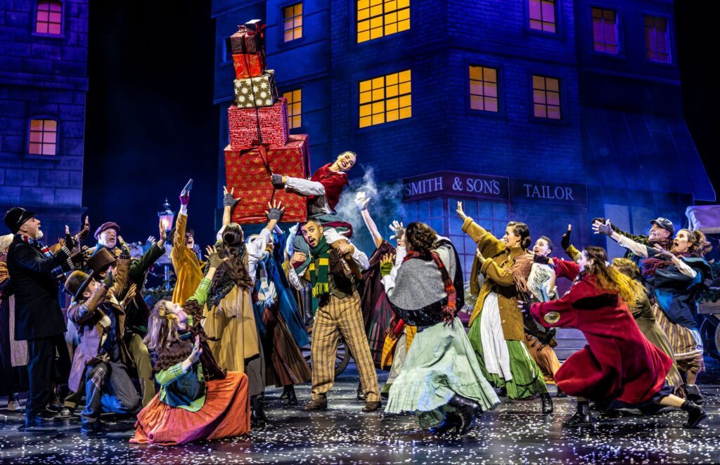 Szene aus dem Musical Der Geist der Weihnacht im Festspielhaus Neuschwanstein
