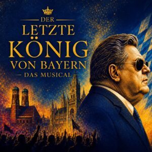 DER LETZTE KÖNIG VON BAYERN – Das Musical Keyvisual von DER LETZTE KÖNIG VON BAYERN - Das Musical über Franz Josef Strauß