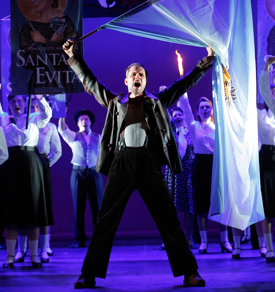 Evita Musical New York City Center's Evita is Rainbow High Times
