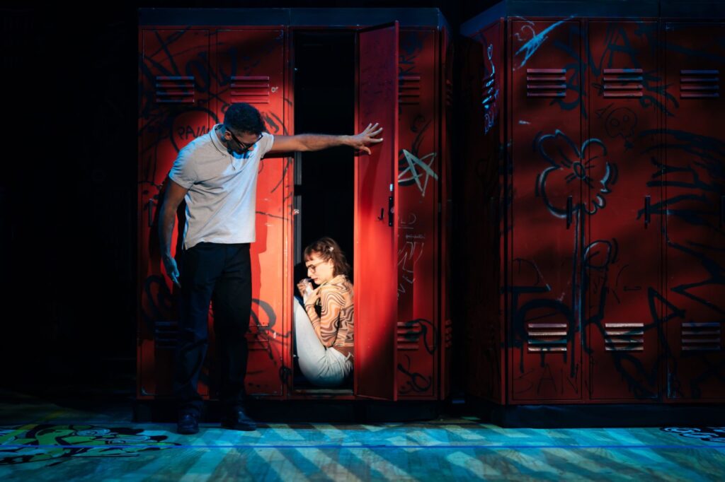 Szene an den Spinden im Musical FACK JU GÖHTE