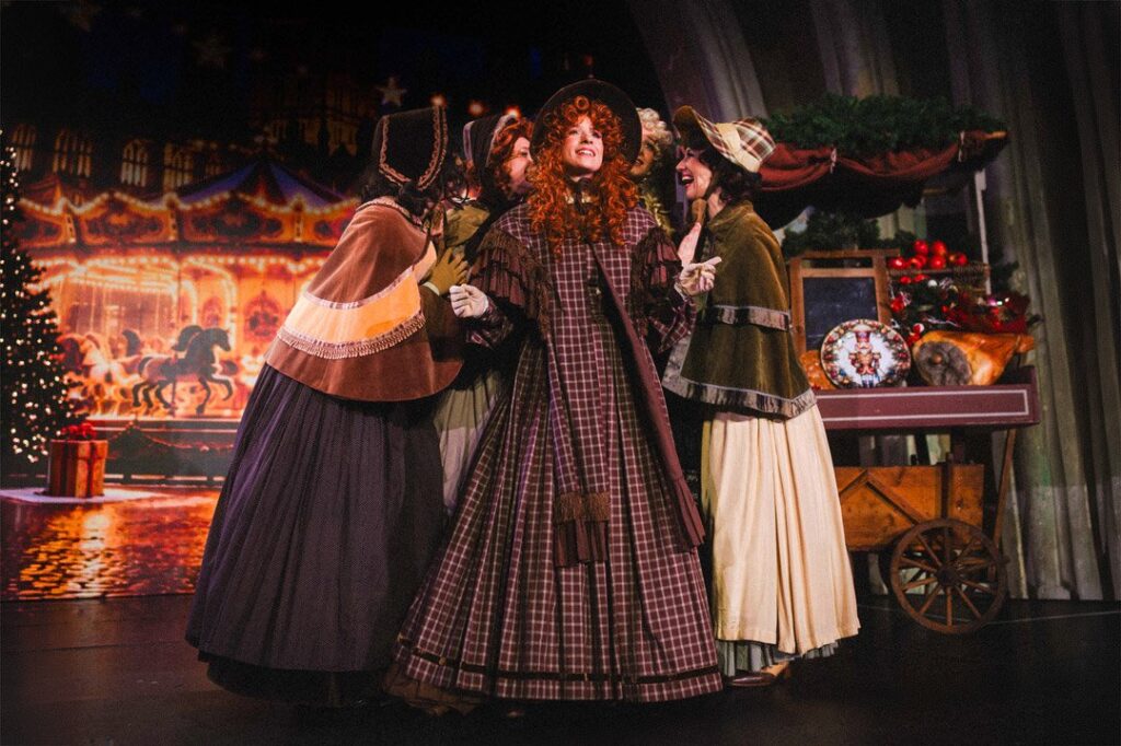 Szene aus EINE WEIHNACHTSGESCHICHTE, dem Musical nach Charles Dickens