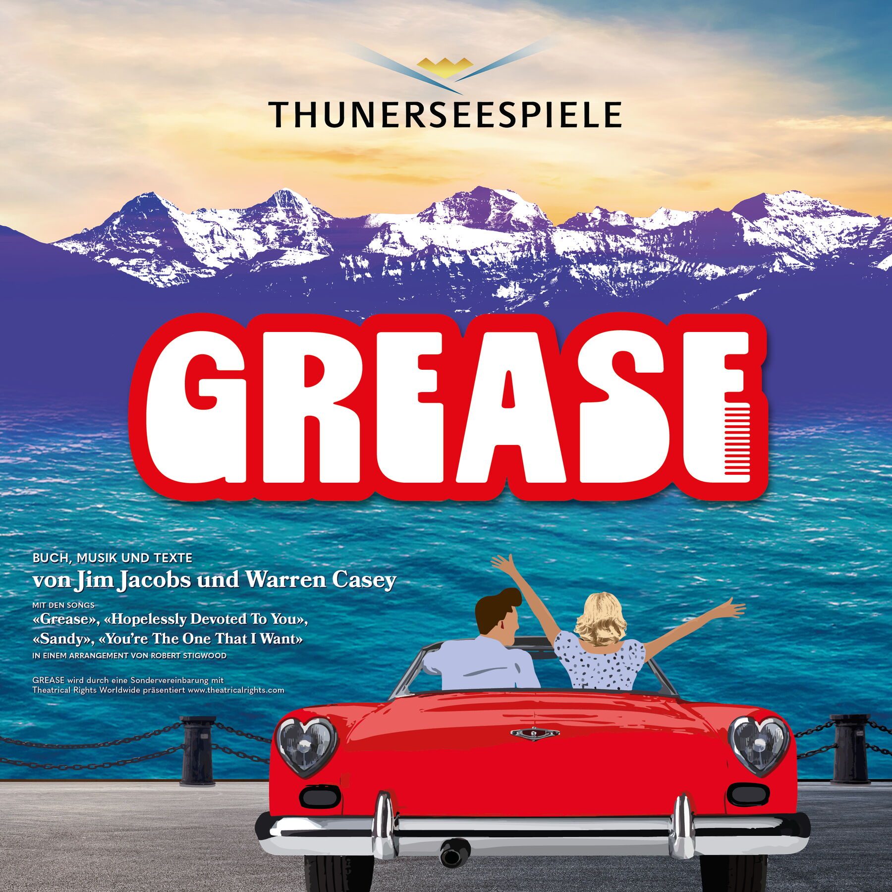 Grease Thunderseespiele Keyvisual