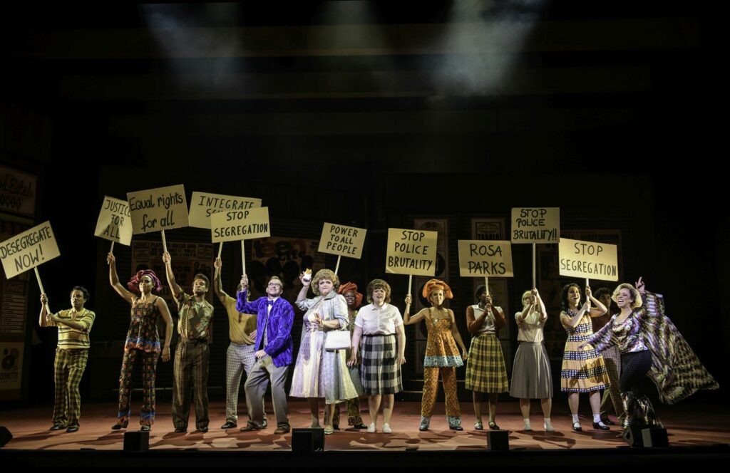 Hairspray Bonn Ensemble bei Demo