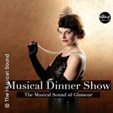 Logo 20er Jahre Musical Dinner Show - The Musical Sound of Glamour