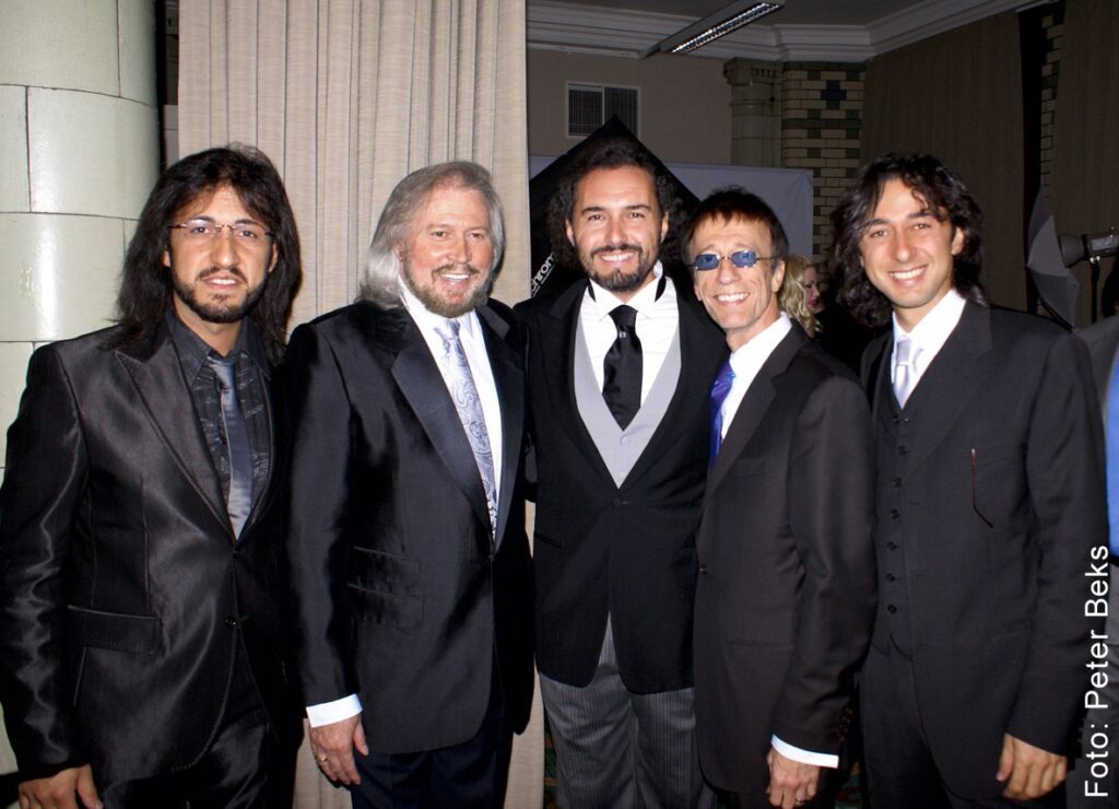 Die ITALIAN BEE GEES mit Robin und Barry Gibb