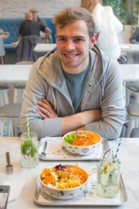 Mittagessen mit Marius Bingel