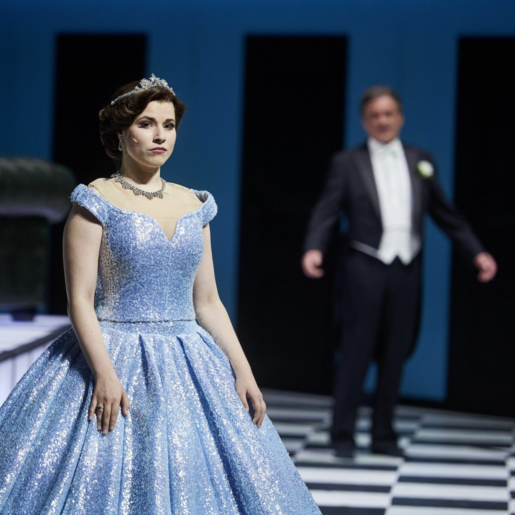 My Fair Lady Musical Dresden Eliza im Ballkleid