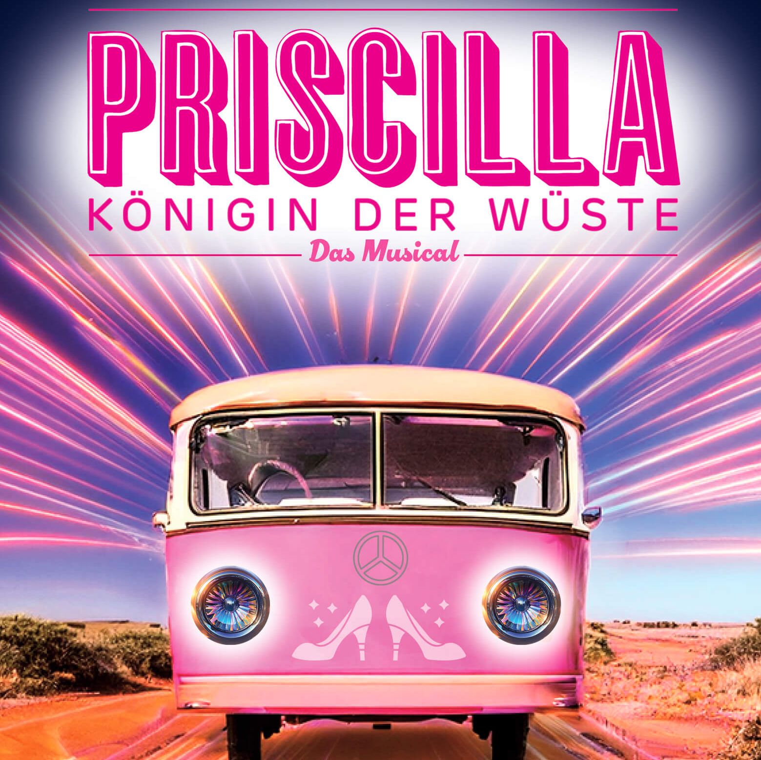 Priscilla Königin der Wüste Keyvisual