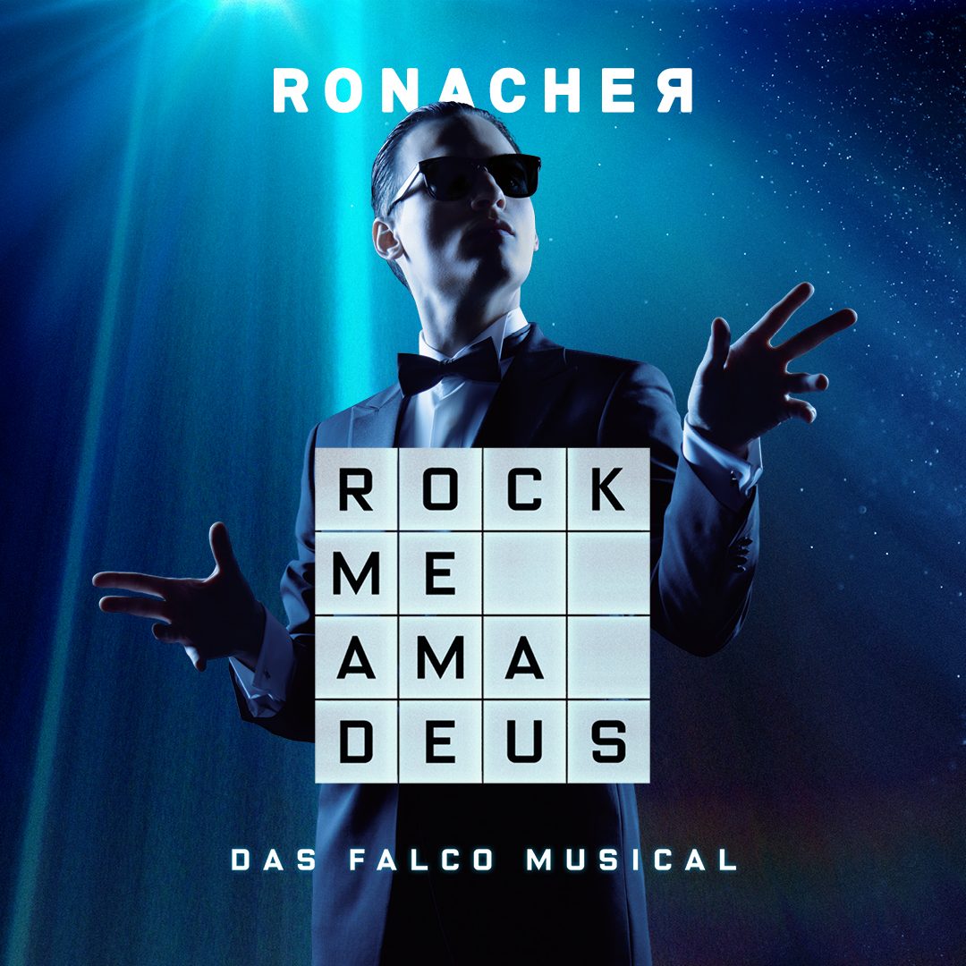 Rock Me Amadeus Musical Keyvisual quadratisch