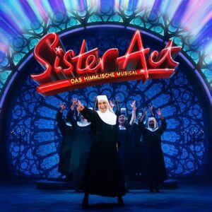 SISTER ACT – Das himmlische Musical SISTER ACT - Das himmlische Musical, Key Visual der Tournee 2026