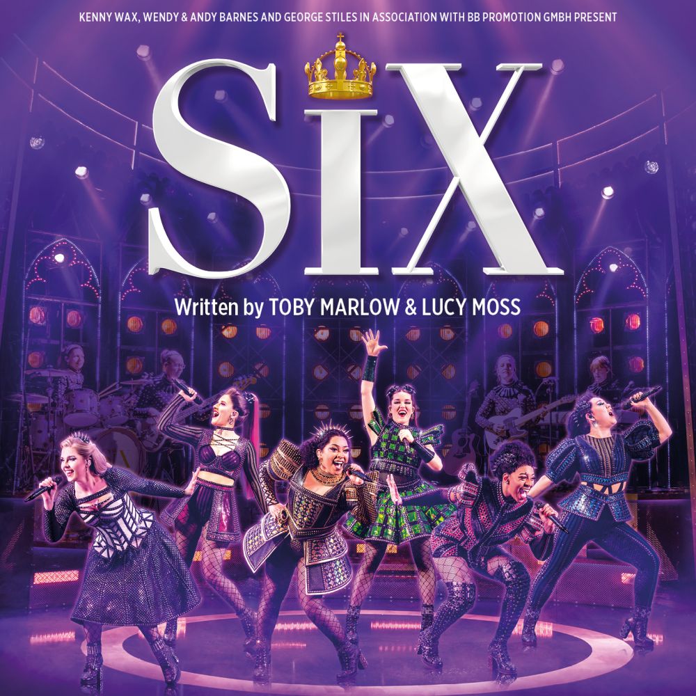 Six - The Musical Keyvisual quadratisch