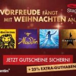 Stage Entertainment Weihnachtsaktion