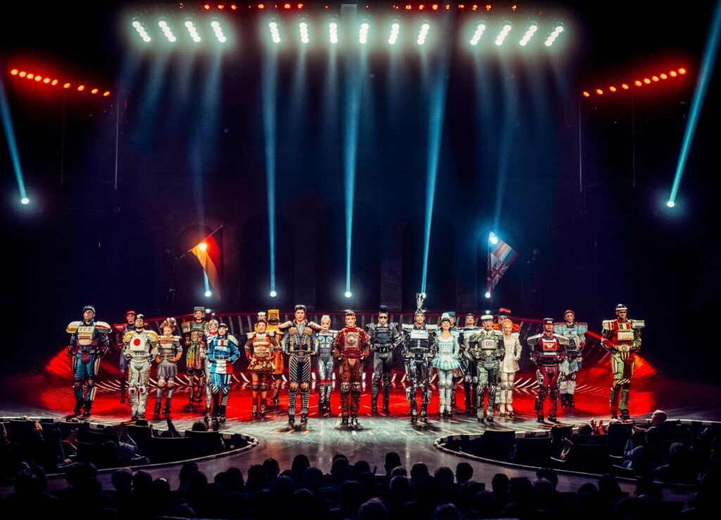 Das Ensemble des Musicals STARLIGHT EXPRESS in Bochum