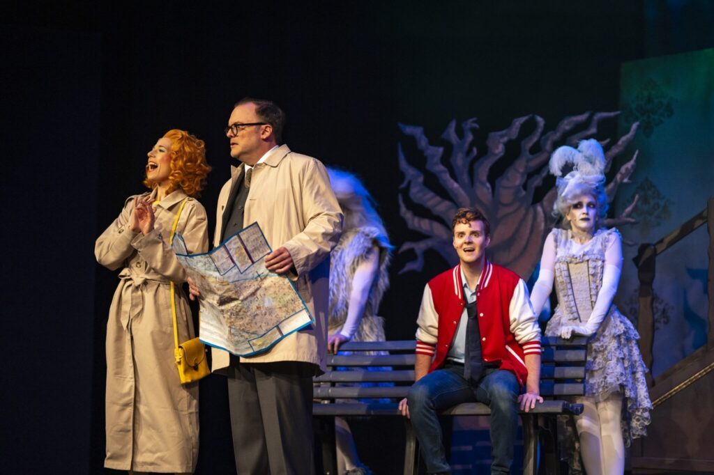 Szene aus dem Musical The Addams Family