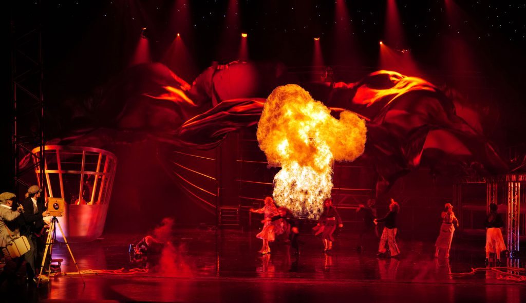 Zeppelin Explosion Hindenburg