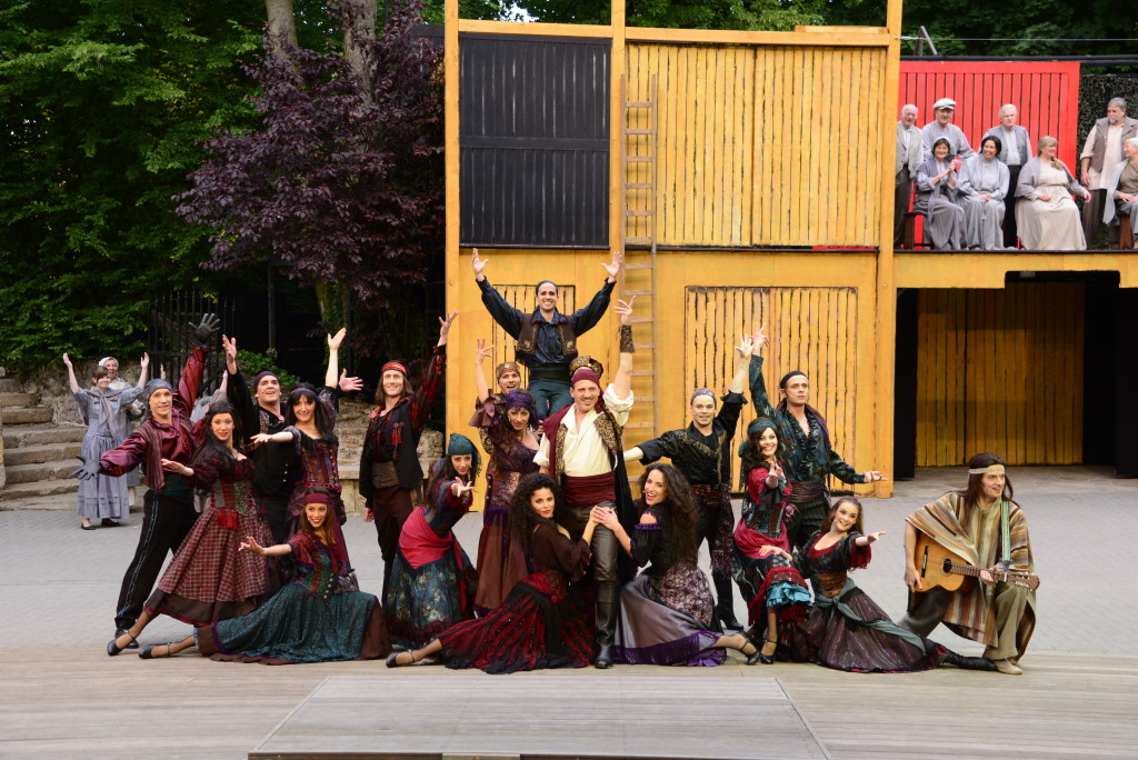 Ensemble Zorro bei der Freilichtbühne Tecklenburg 2015